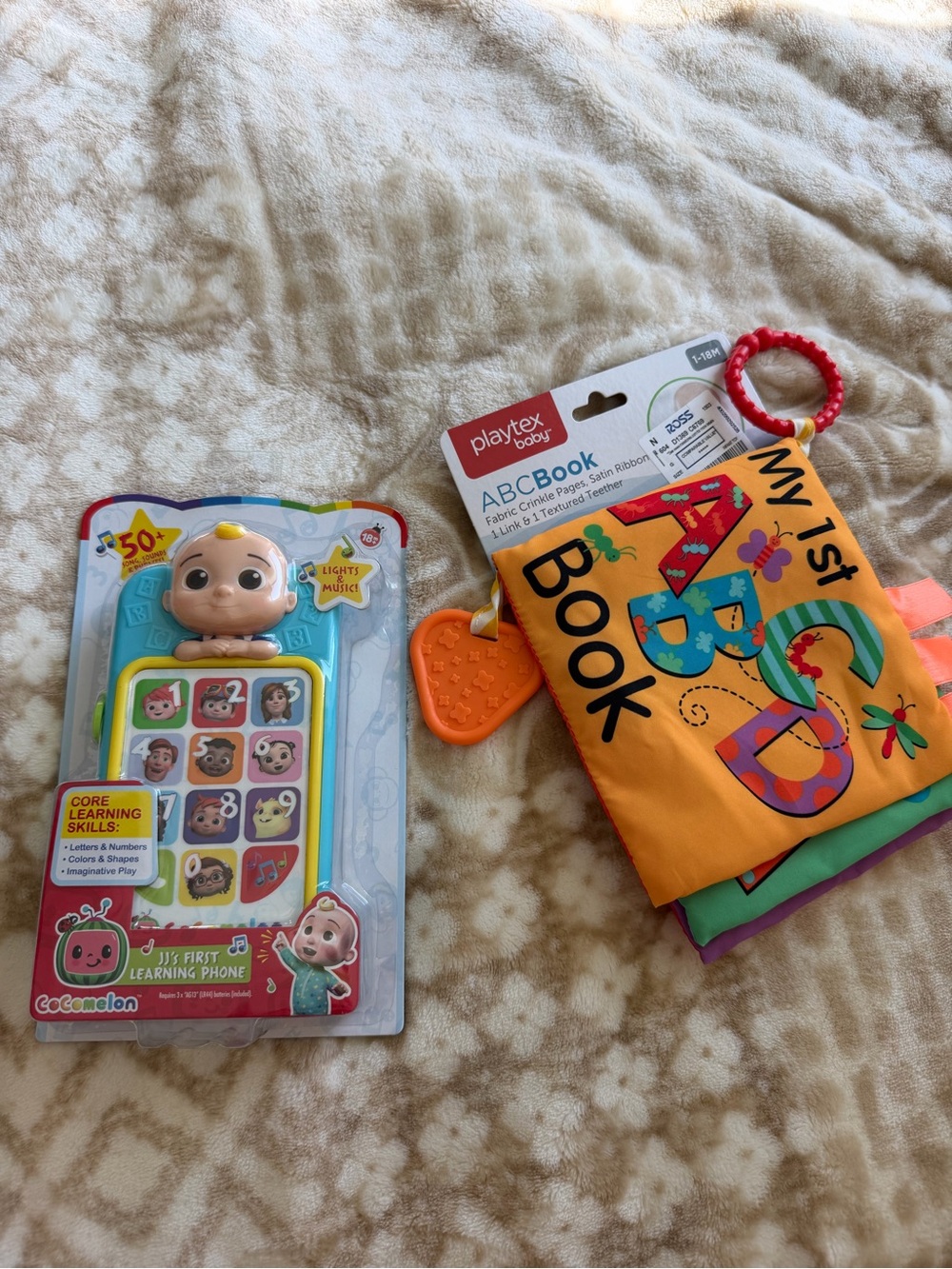 Cocomelon Learning phone ABC soft book